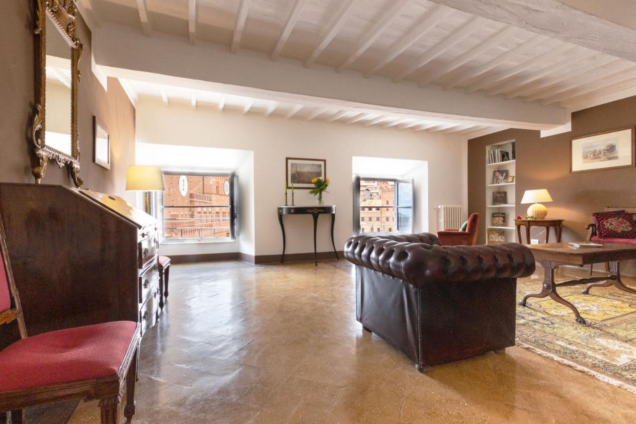 Palazzo Chigi Zondadari Apartman Siena Kültér fotó