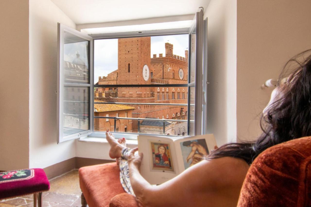 Palazzo Chigi Zondadari Apartman Siena Kültér fotó